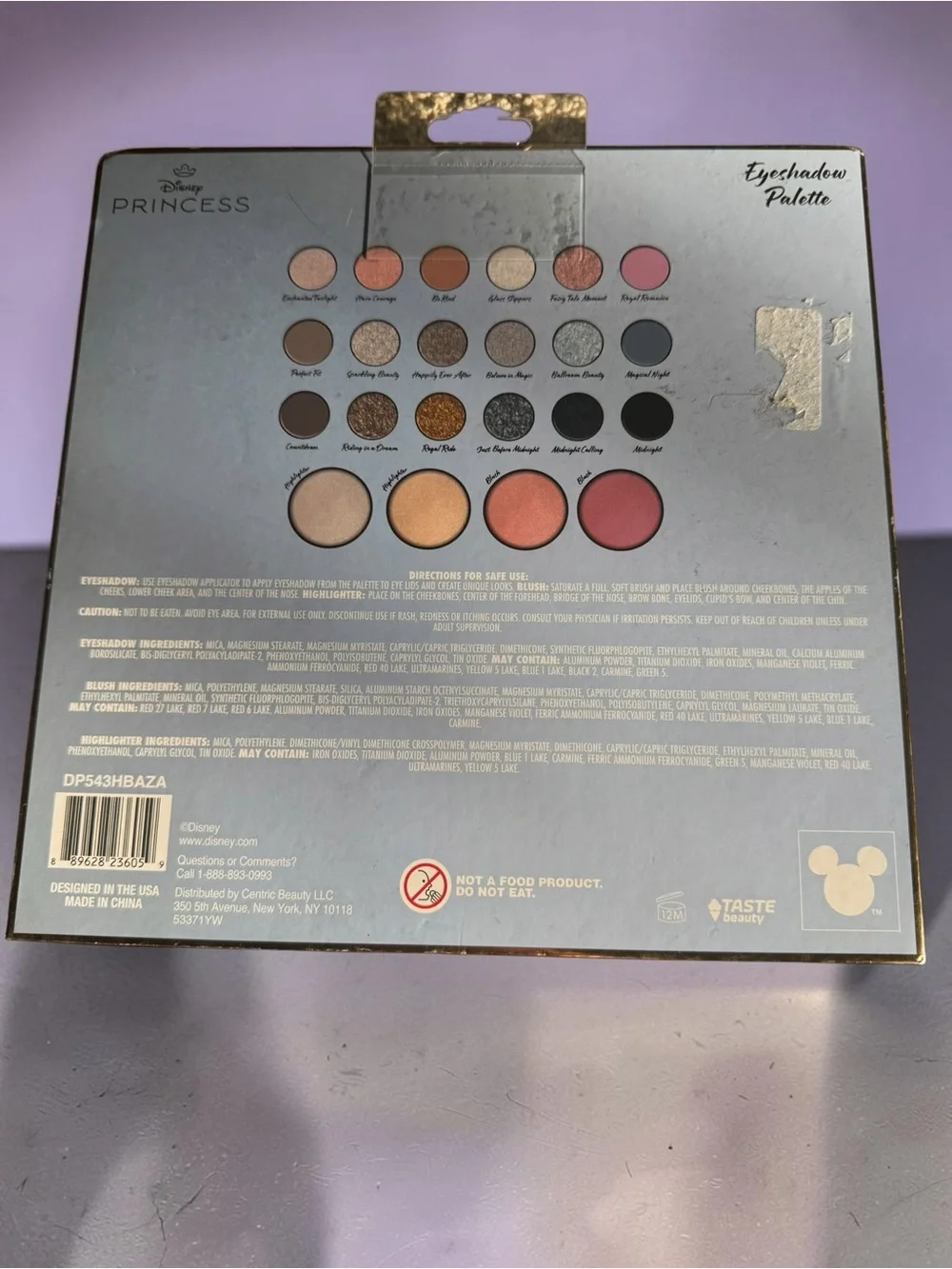 Disney princess eyeshadow